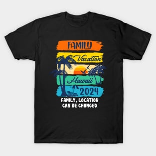 Family Vacation Hawaii 2024, Family Trip, Beach Vibes, Family Matching T-Shirt